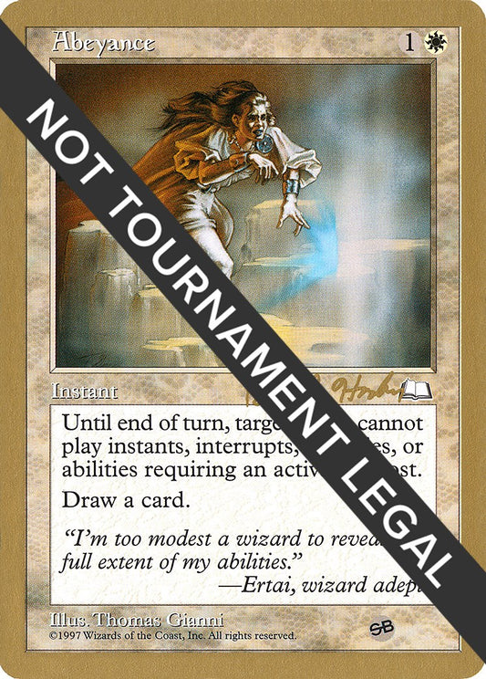 Abeyance - 1998 Brian Hacker (WTH) (SB)