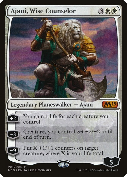 Ajani, Wise Counselor [M19 - 281]