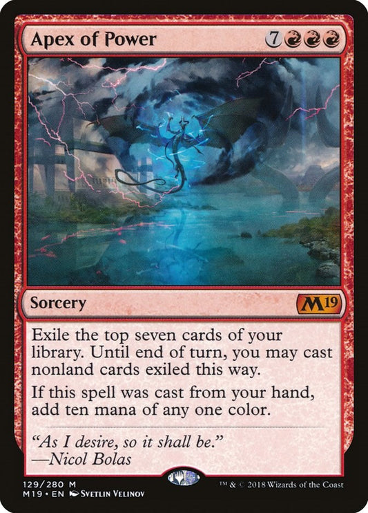 Apex of Power [M19 - 129]