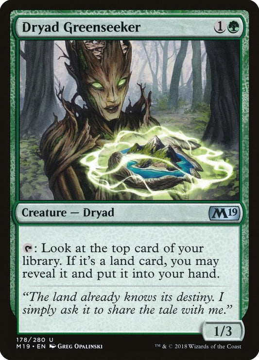 Dryad Greenseeker [M19 - 178]