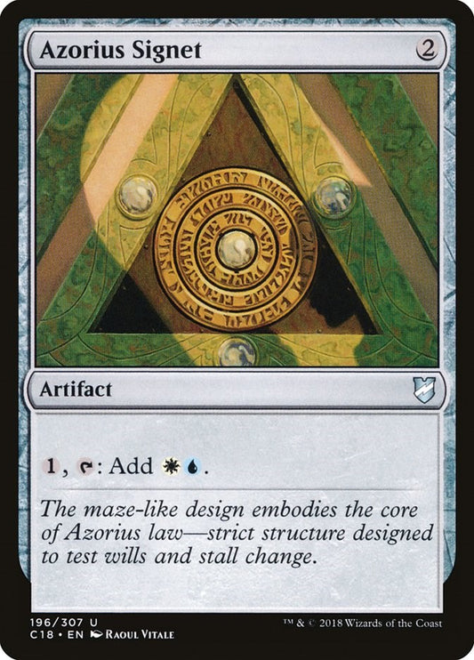 Azorius Signet [C18 - 196]