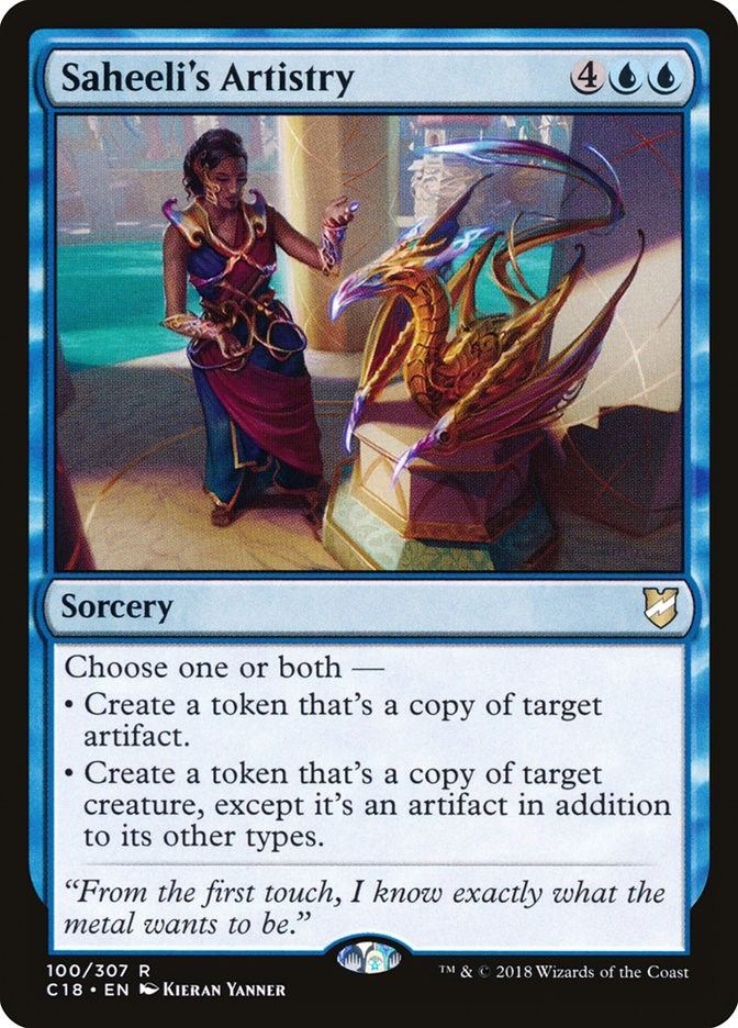 Saheeli's Artistry [C18 - 100]