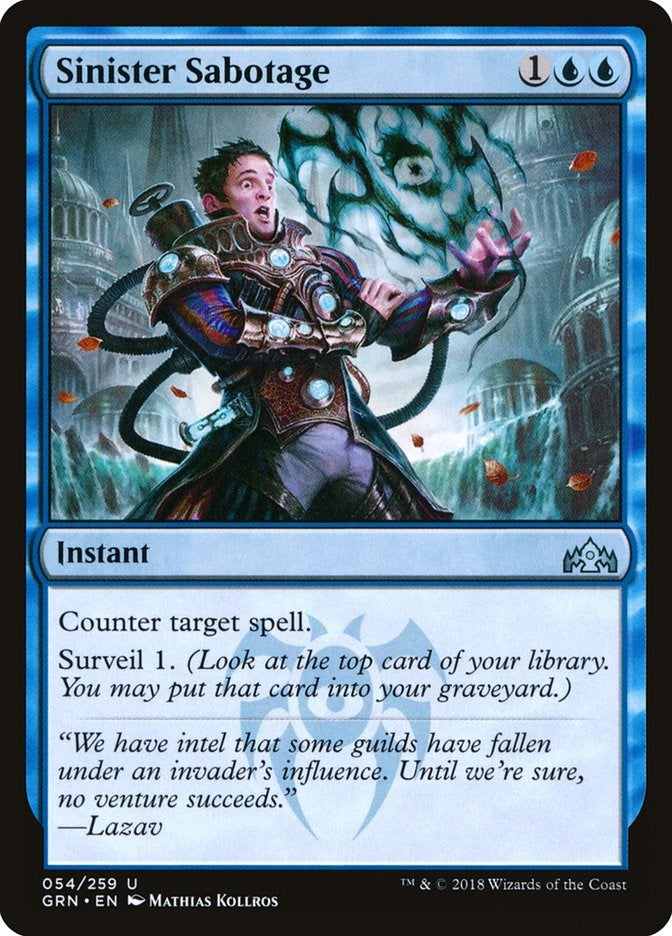 Sinister Sabotage [GRN - 54]