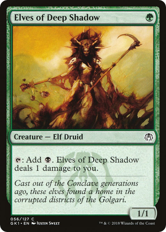 Elves of Deep Shadow [GR1 - 56]