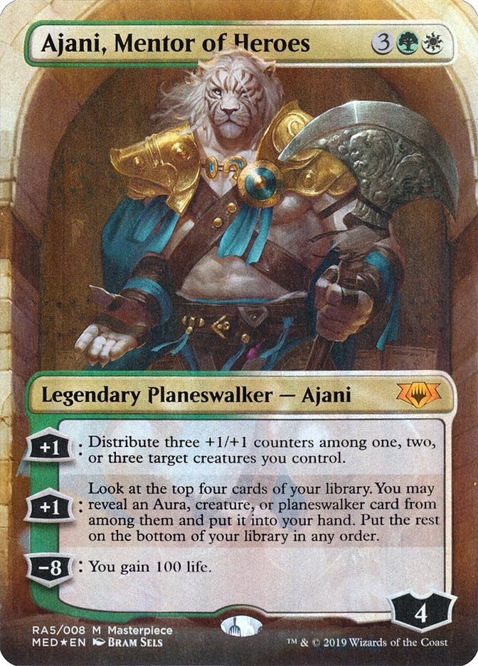 Ajani, Mentor of Heroes [MED2 - RA5]