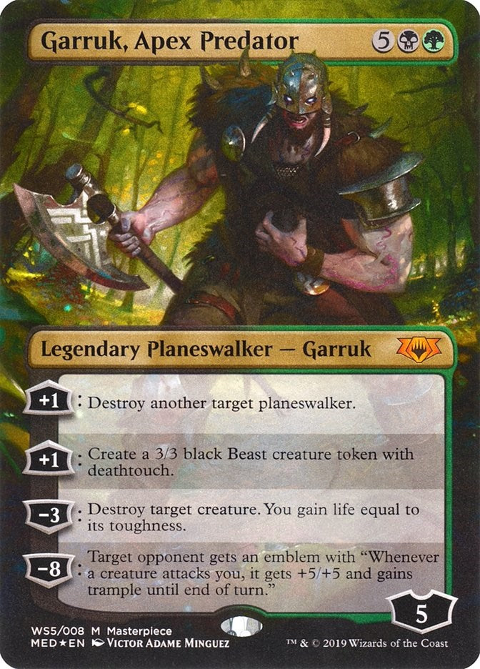 Garruk, Apex Predator [MED3 - WS5]
