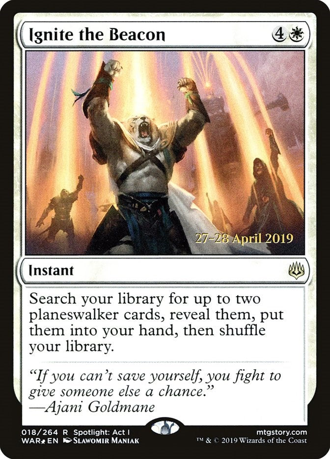 Ignite the Beacon [PRE - 18]