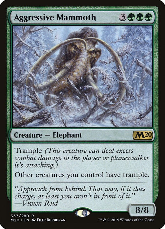 Aggressive Mammoth [M20 - 337]