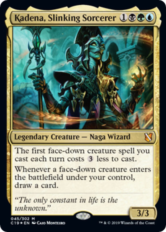 Kadena, Slinking Sorcerer (Commander 2019) [OVER - 45]