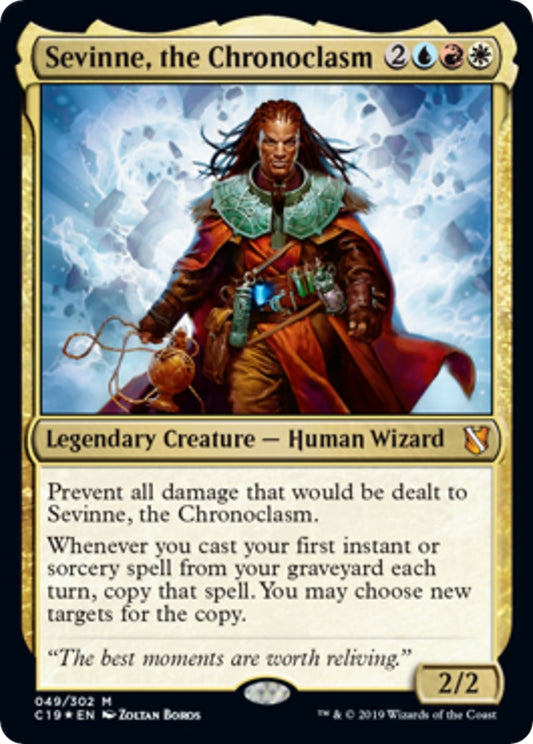 Sevinne, the Chronoclasm (Commander 2019) [OVER - 49]