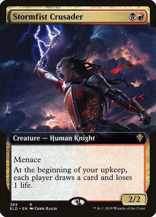 Stormfist Crusader (Extended Art) [ELD - 383]
