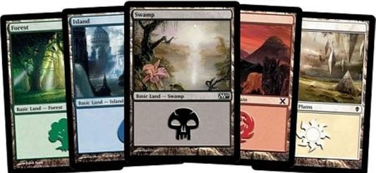 1,000 Basic Lands - NM Magic MTG 200 of Each