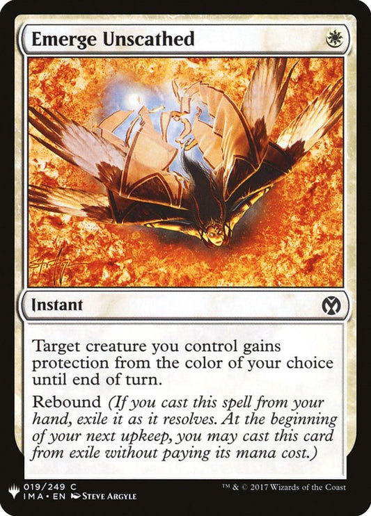 Emerge Unscathed [LIST - 19]