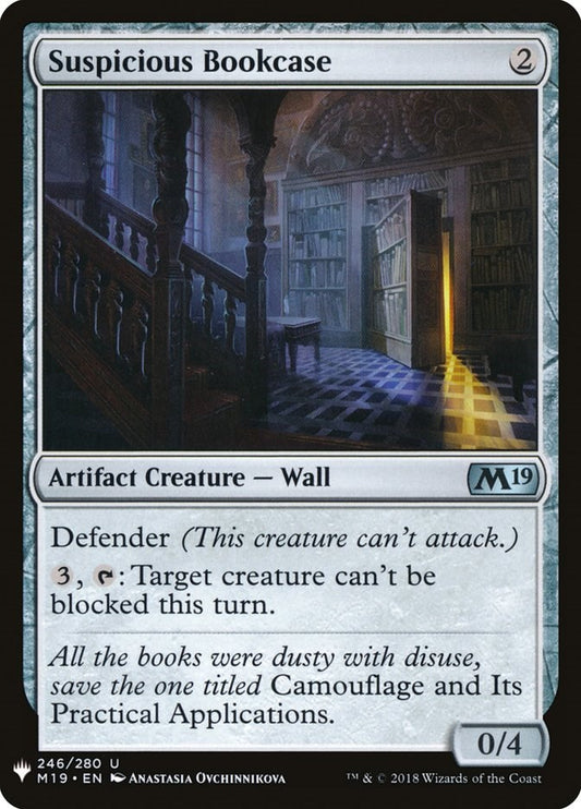Suspicious Bookcase [LIST - 246]