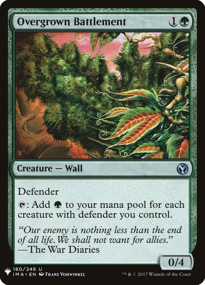 Overgrown Battlement [LIST - 180]