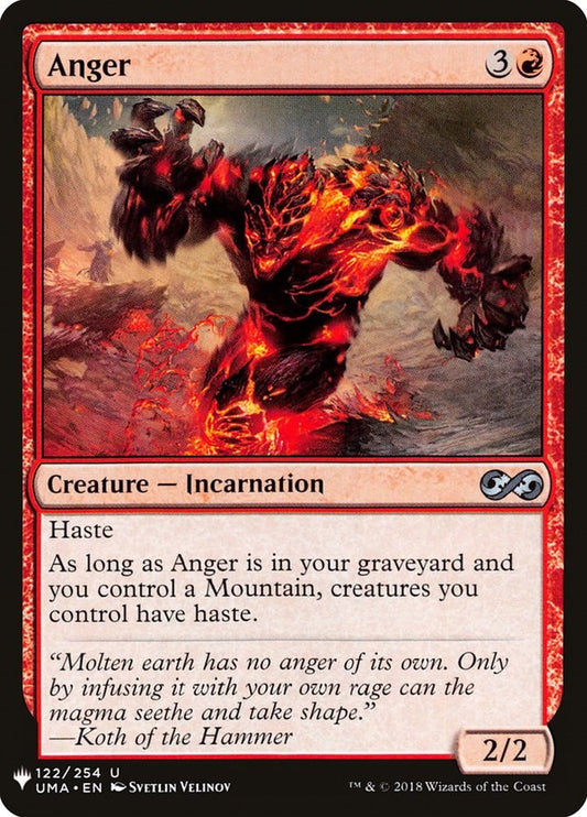 Anger (UMA) [LIST - 122]