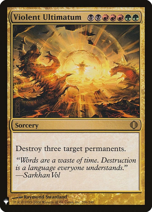 Violent Ultimatum [LIST - 206/249]