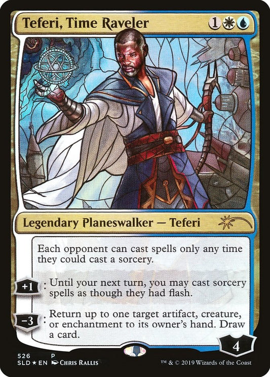 Teferi, Time Raveler (Stained Glass) [SLD - 526]