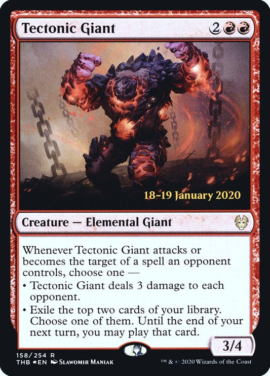Tectonic Giant [PRE - 158]