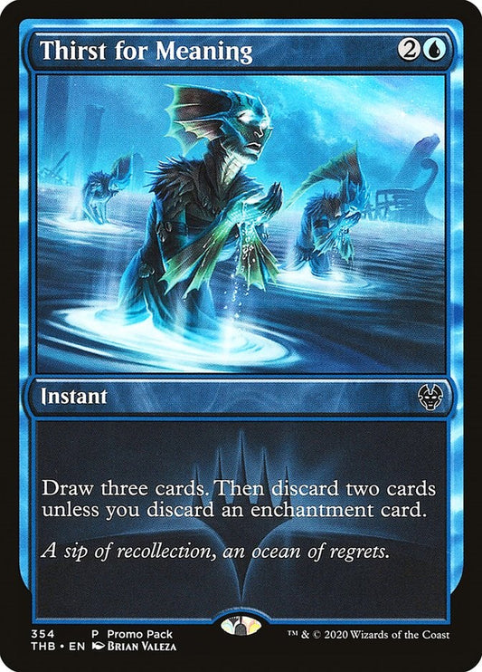 Thirst for Meaning [PPTHB - 354]