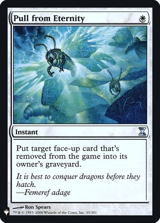 Pull from Eternity [LIST - 35]