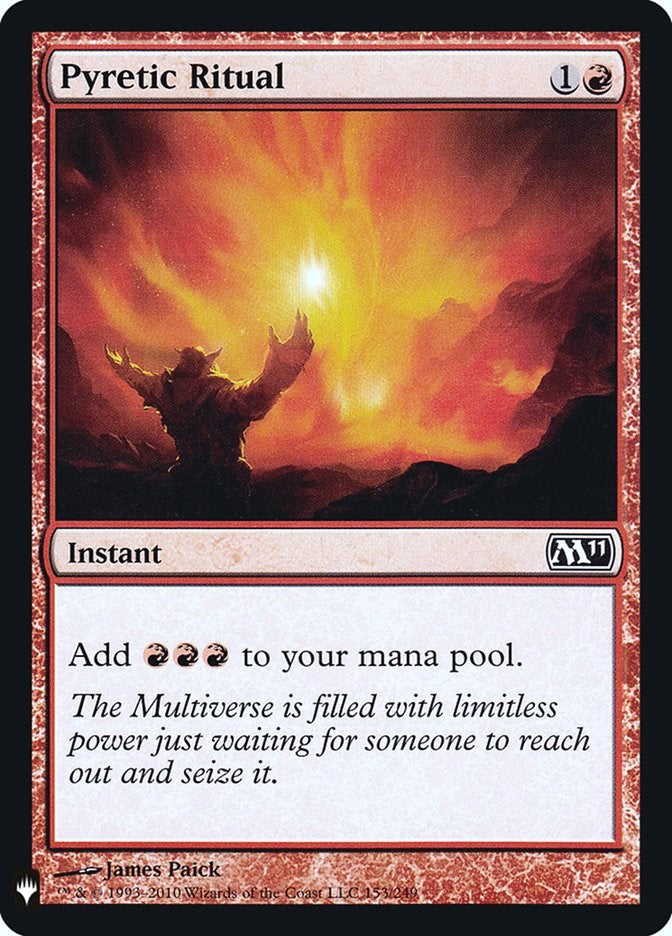 Pyretic Ritual [LIST - 153]