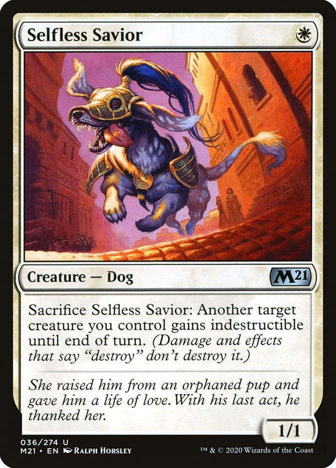 Selfless Savior [M21 - 36]