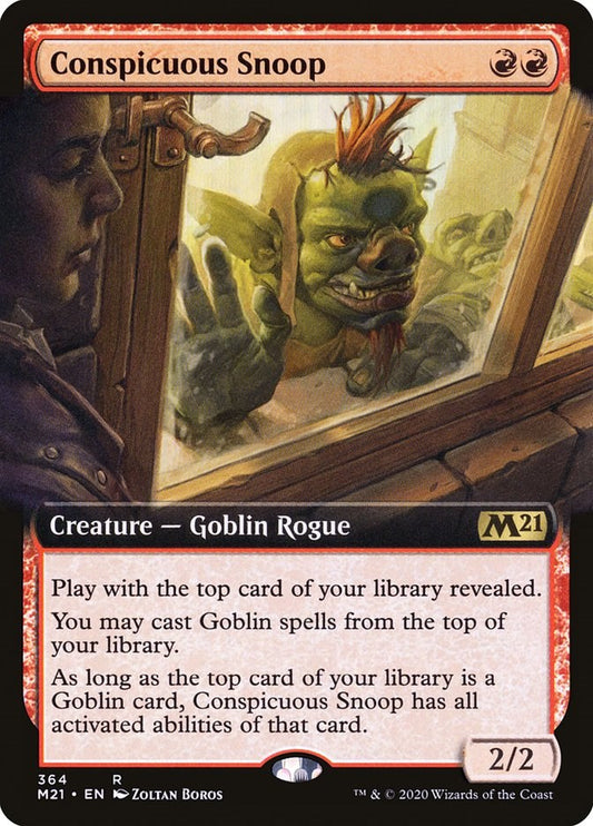 Conspicuous Snoop (Extended Art) [M21 - 364]