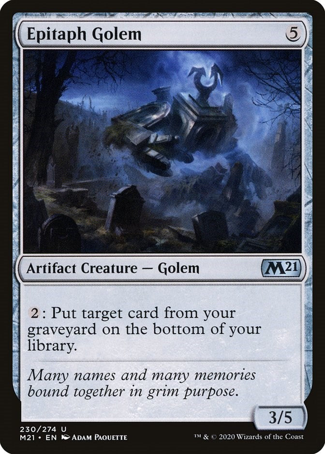 Epitaph Golem [M21 - 230]