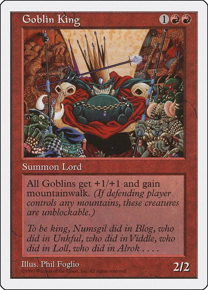 Goblin King [5ED - N/A]