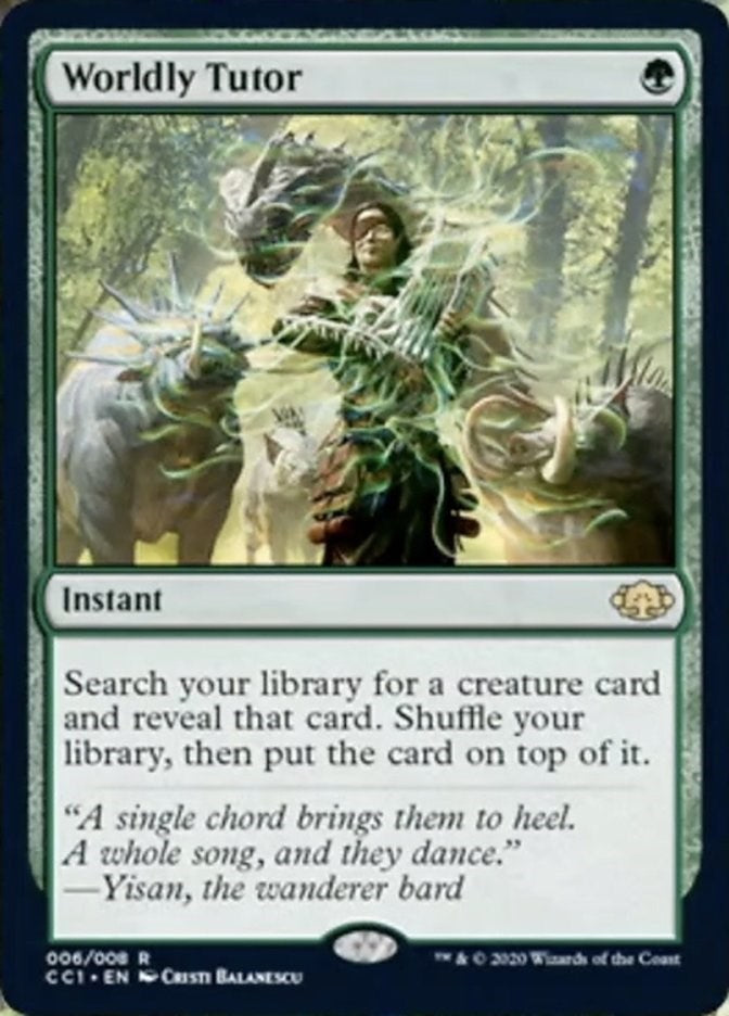 Worldly Tutor [CC1 - 6]