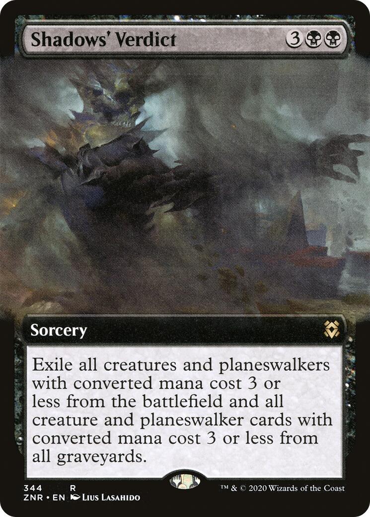 Shadows' Verdict (Extended Art) [ZNR - 344]