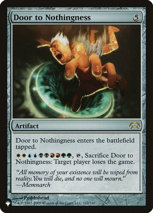 Door to Nothingness [LIST - 112/169]