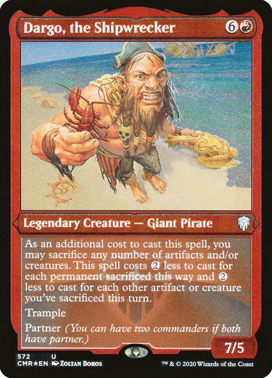 Dargo, the Shipwrecker (Foil Etched) [CMR - 572]