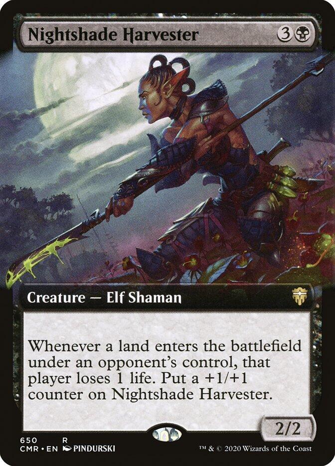 Nightshade Harvester (Extended Art) [CMR - 650]