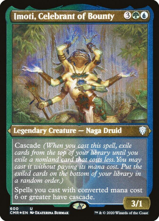 Imoti, Celebrant of Bounty (Foil Etched) [CMR - 600]