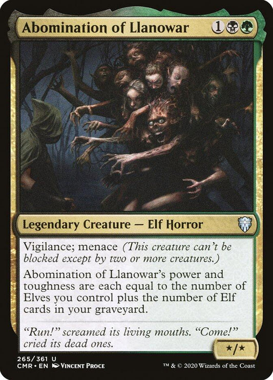 Abomination of Llanowar [CMR - 265]