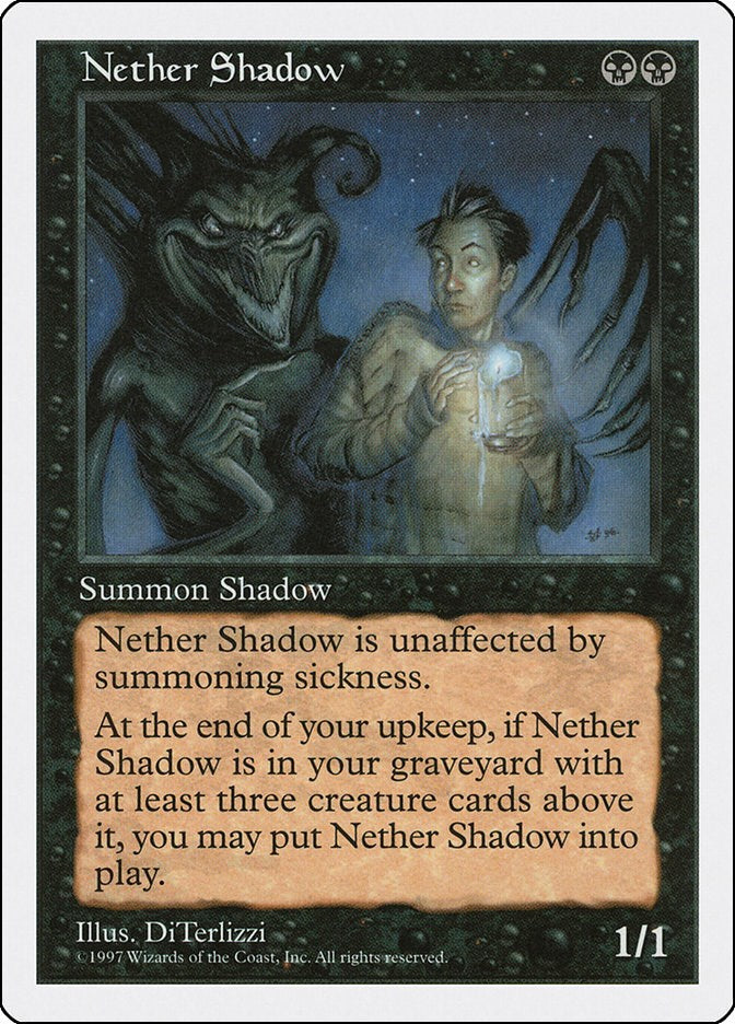 Nether Shadow [5ED - N/A]