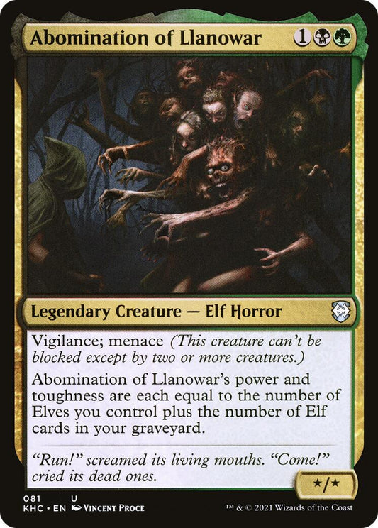 Abomination of Llanowar [KHC - 81]