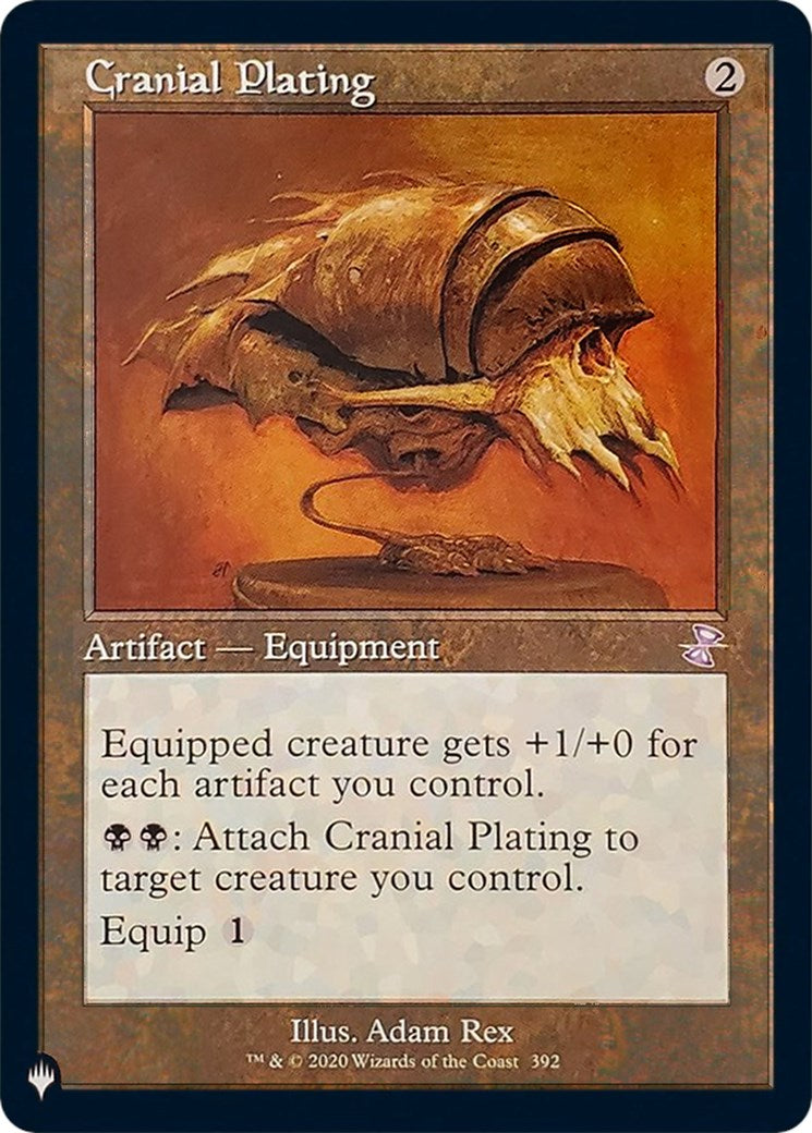 Cranial Plating [LIST - 392/289]
