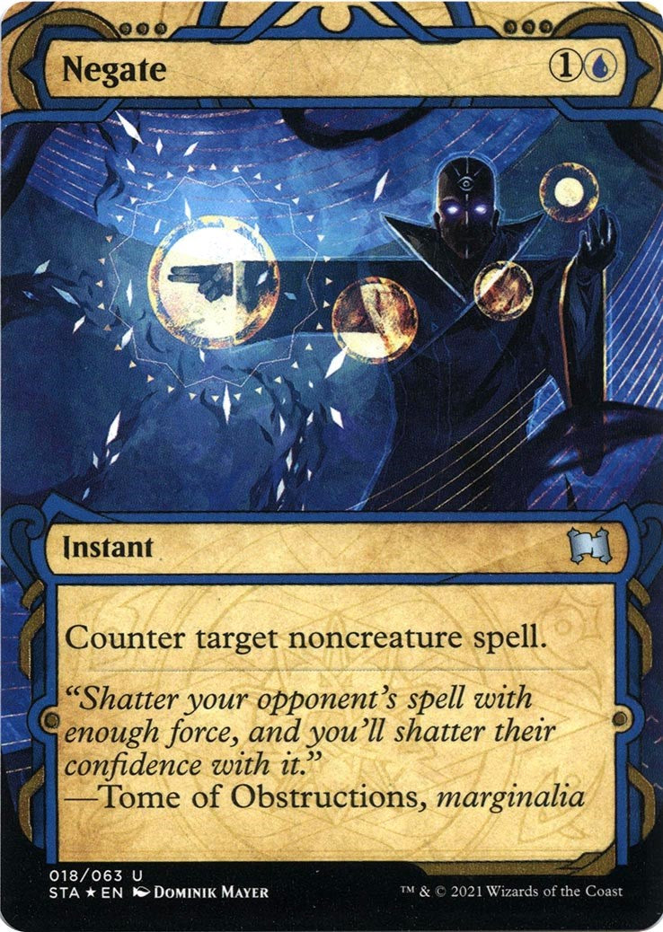 Negate (Foil Etched) [STA - 18]