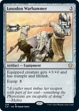 Loxodon Warhammer [C21 - 249]