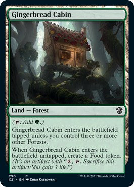 Gingerbread Cabin [C21 - 290]