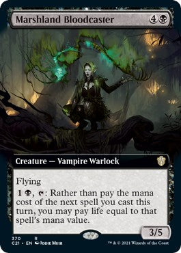 Marshland Bloodcaster (Extended Art) [C21 - 370]