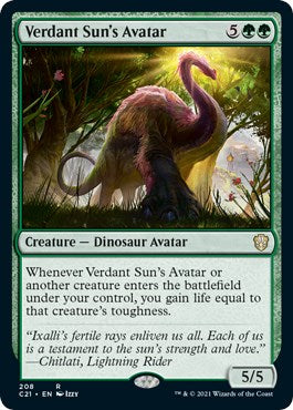 Verdant Sun's Avatar [C21 - 208]