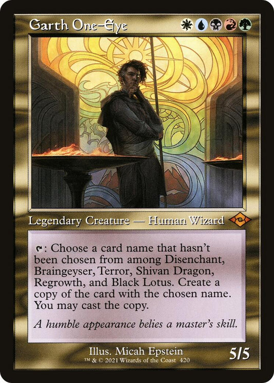 Garth One-Eye (Retro Frame) [MH2 - 420]