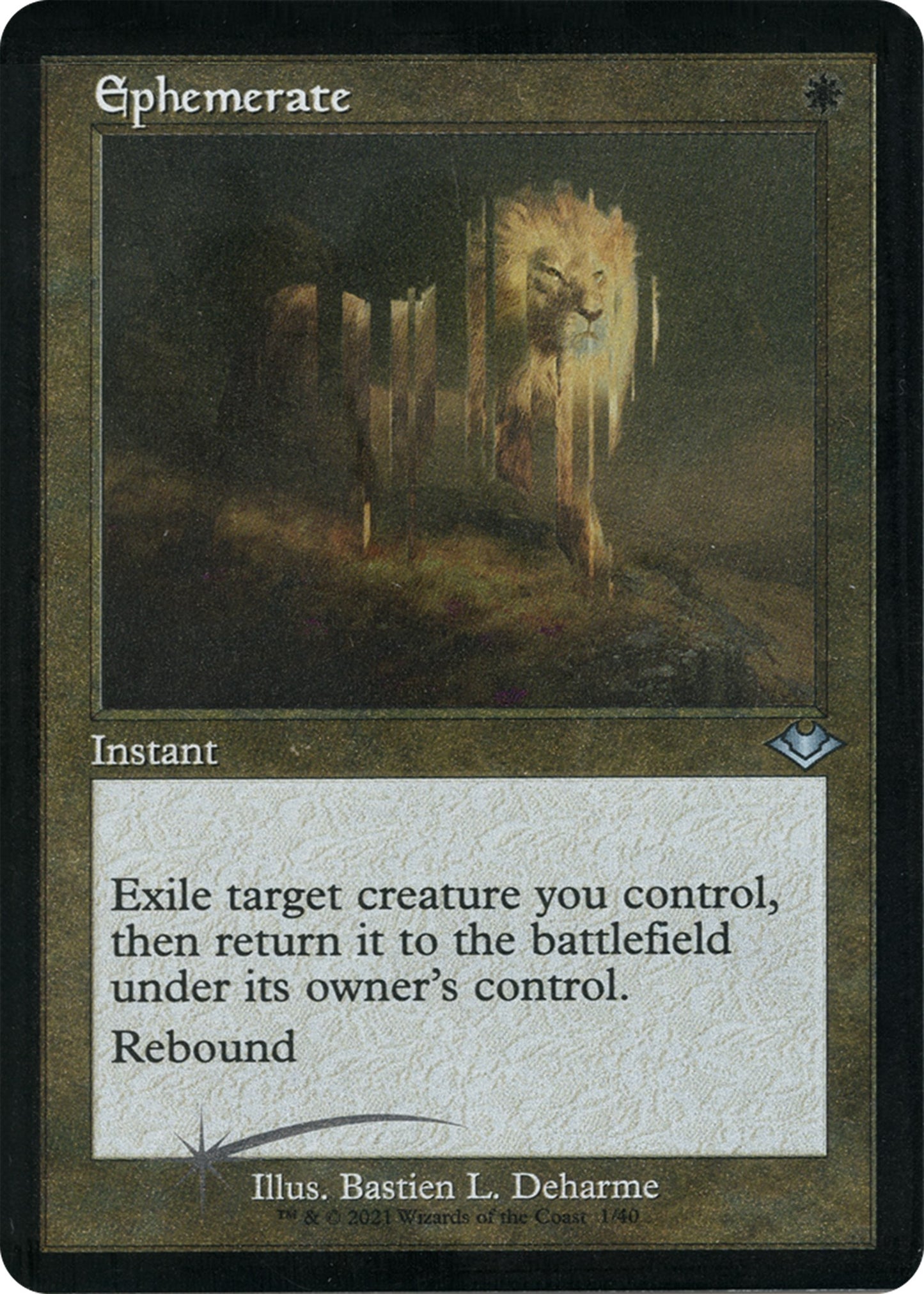 Ephemerate (Retro Frame) (Foil Etched) [MH1 - 1]