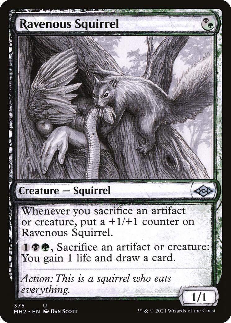 Ravenous Squirrel (Showcase) [MH2 - 375]