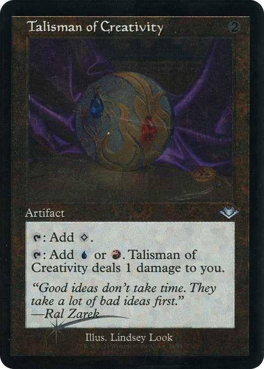 Talisman of Creativity (Retro Frame) (Foil Etched) [MH1 - 34]