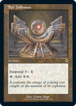 Sol Talisman (Retro Frame) (Foil Etched) [MH2 - 432]